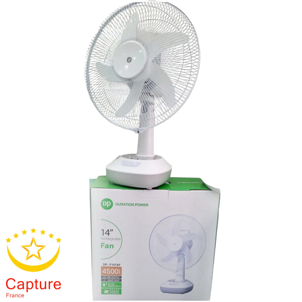 پنکه شارژی 6 ساعته