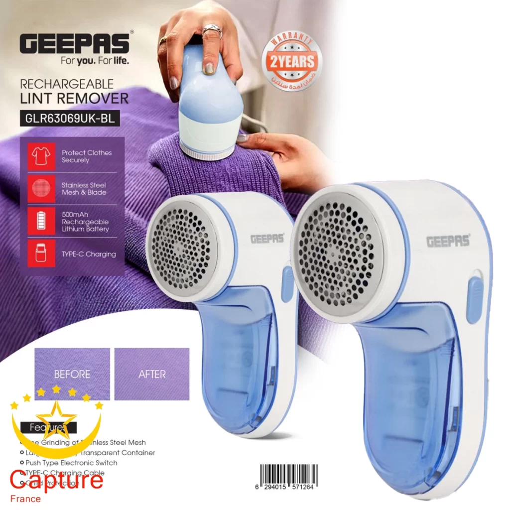 پرزگیر شارژی جیپاس مدل GLR63069UK-BL