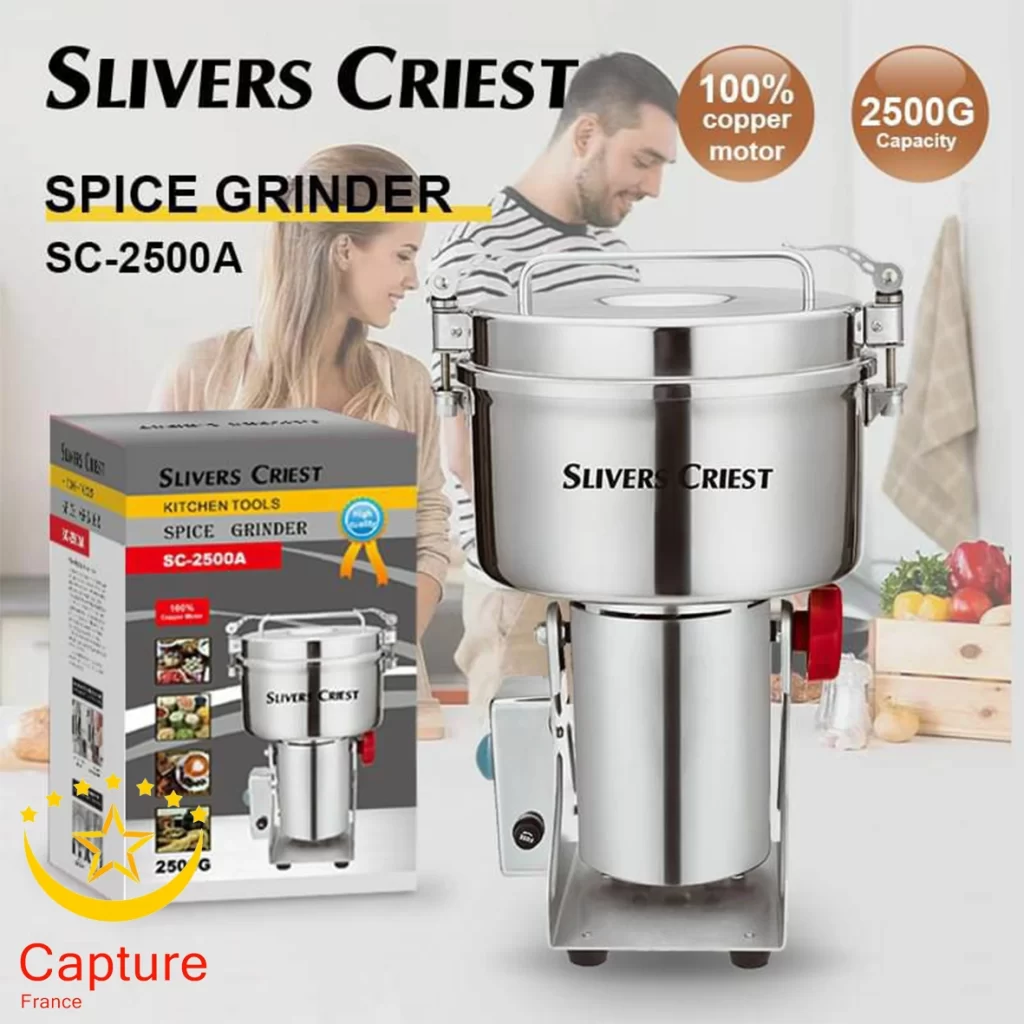 آسیاب صنعتی 2500 گرم سیلور کرست