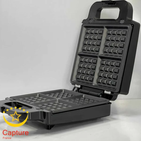 ساندویچ ساز سه کاره دسینی مدل 300 با ۲ صفحه و ۴ خانه - 3