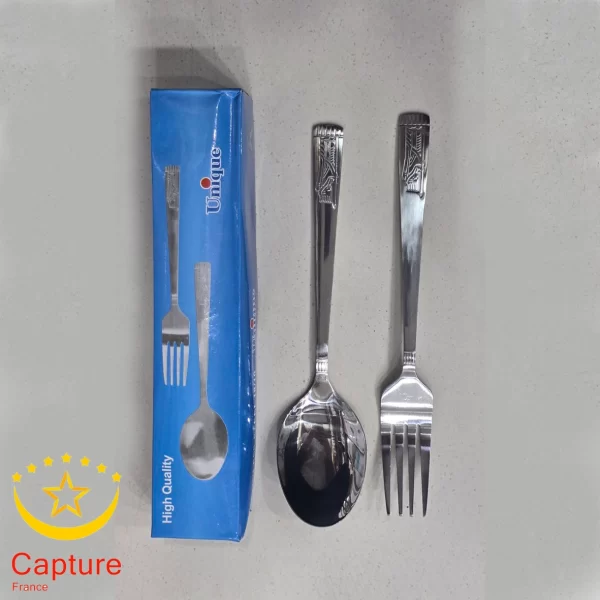 سرویس قاشق و چنگال ۶ نفره یونیک طرح هخامنش
