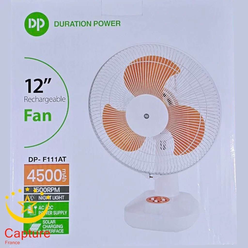 پنکه شارژی دی پی مدل dp-f111