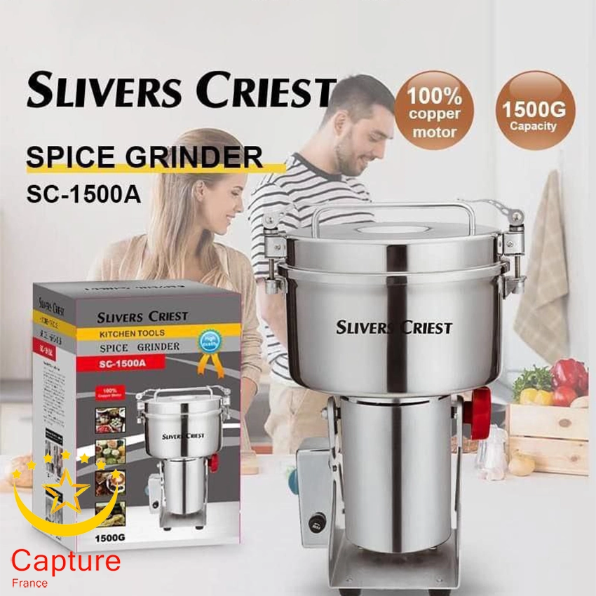 آسیاب صنعتی 1500 گرم سیلور کرست