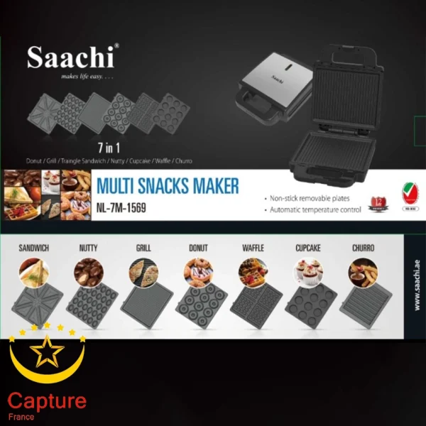 اسنک ساز ساچی ۷ کاره مدل nl-7-1569