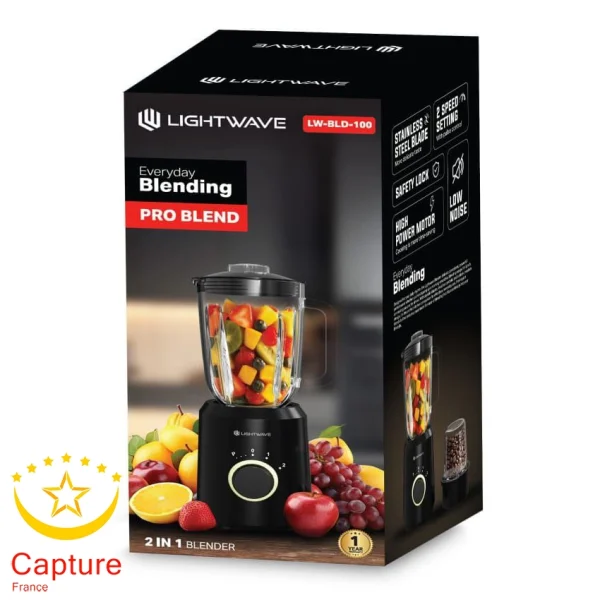 مخلوط کن لایت ویو مدل lw-bld-100