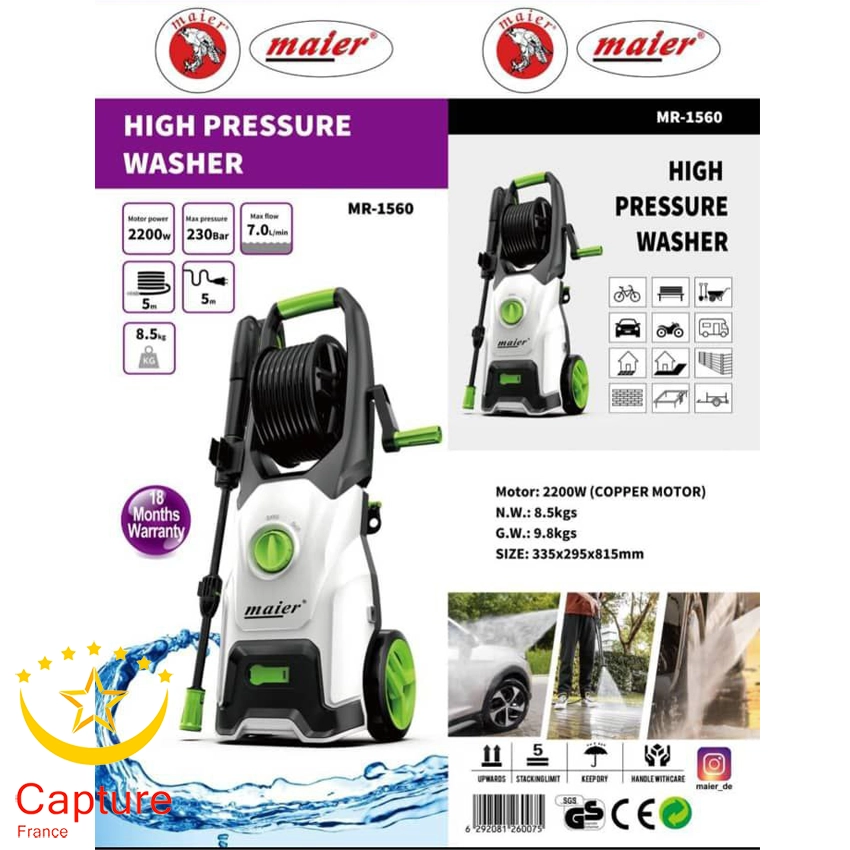 کارواش مایر مدل mr-1560