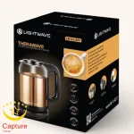 کتری برقی شیشه ای لایت ویو مدل LW-KL-501 – بهترین انتخاب برای جوش سریع آب در گنجایش ۲ لیتر