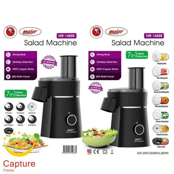 سالاد ساز مایر مدل ۱۴۸۸ با تیغه سالاد شیرازی