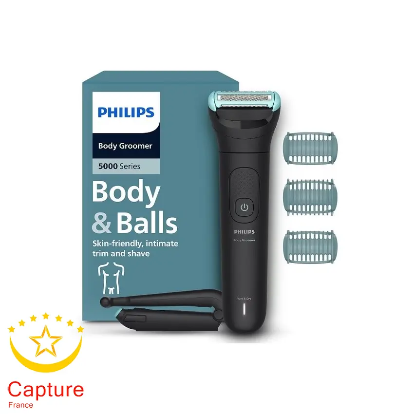 ماشین اصلاح بدن فیلیپس مدل BG5475/15 - بهترین انتخاب برای اصلاح بدن ضدآب با تیغه استیل ضد زنگ
