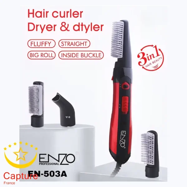 سشوار استوانه‌ای انزو