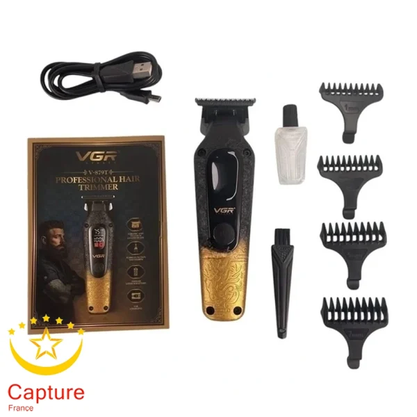 ماشین اصلاح وی جی آر مدل V-879T برش مستقیم