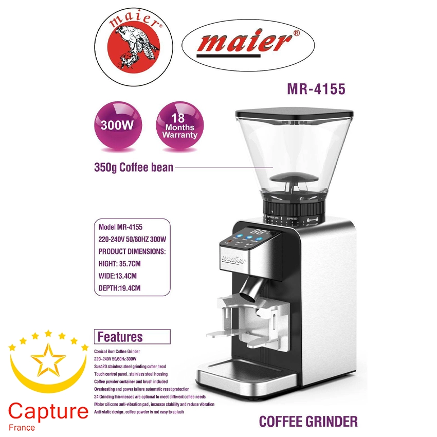 آسیاب قهوه مایر مدل MR-4155