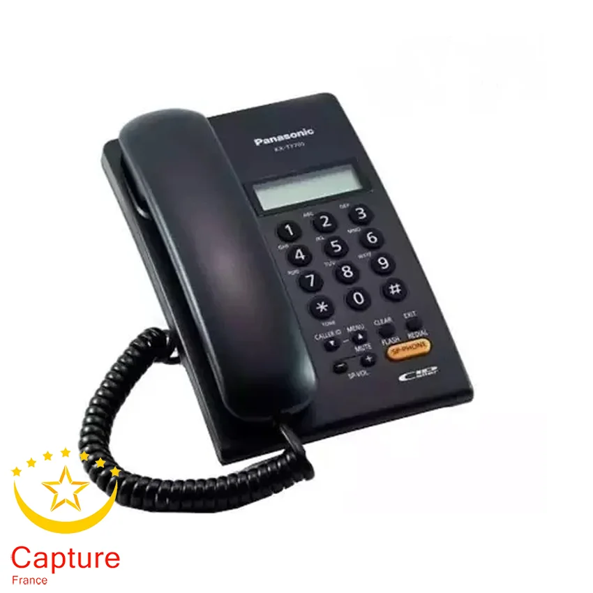 تلفن رومیزی پاناسونیک مدل KX-TSC75 با ۱ خط