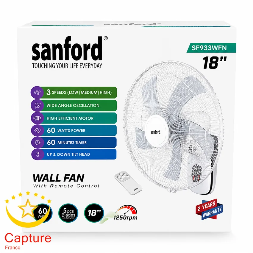 پنکه دیواری سانفورد Sanford SF933WFN