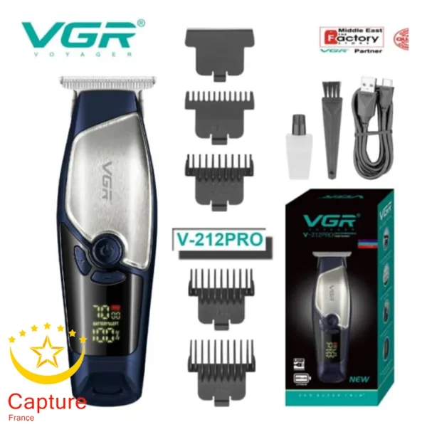 ماشین اصلاح موی سر و صورت وی جی ار مدل V-212PRO