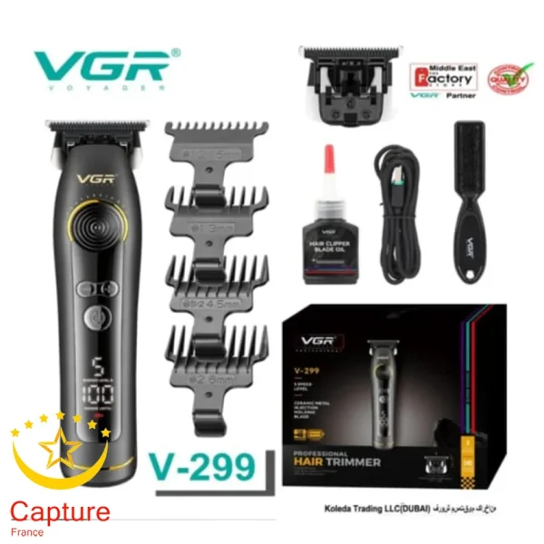 ماشین اصلاح موی سر و صورت وی جی ار مدل V-299